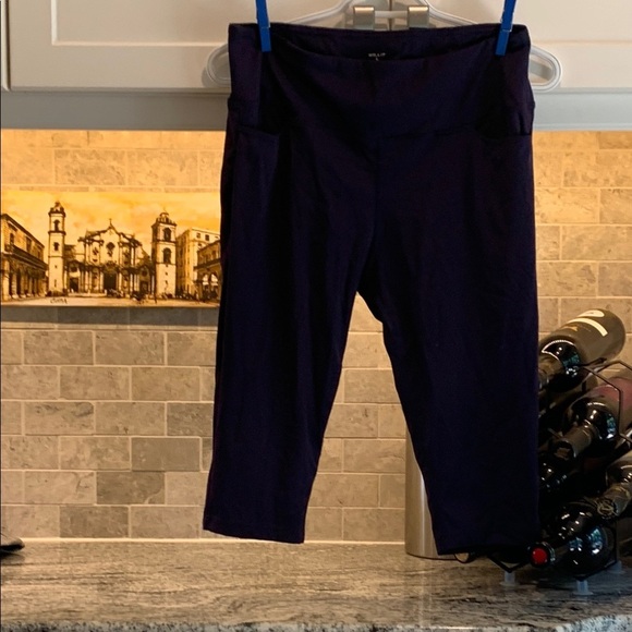 Willit blue workout knee length shorts large - Picture 2 of 5